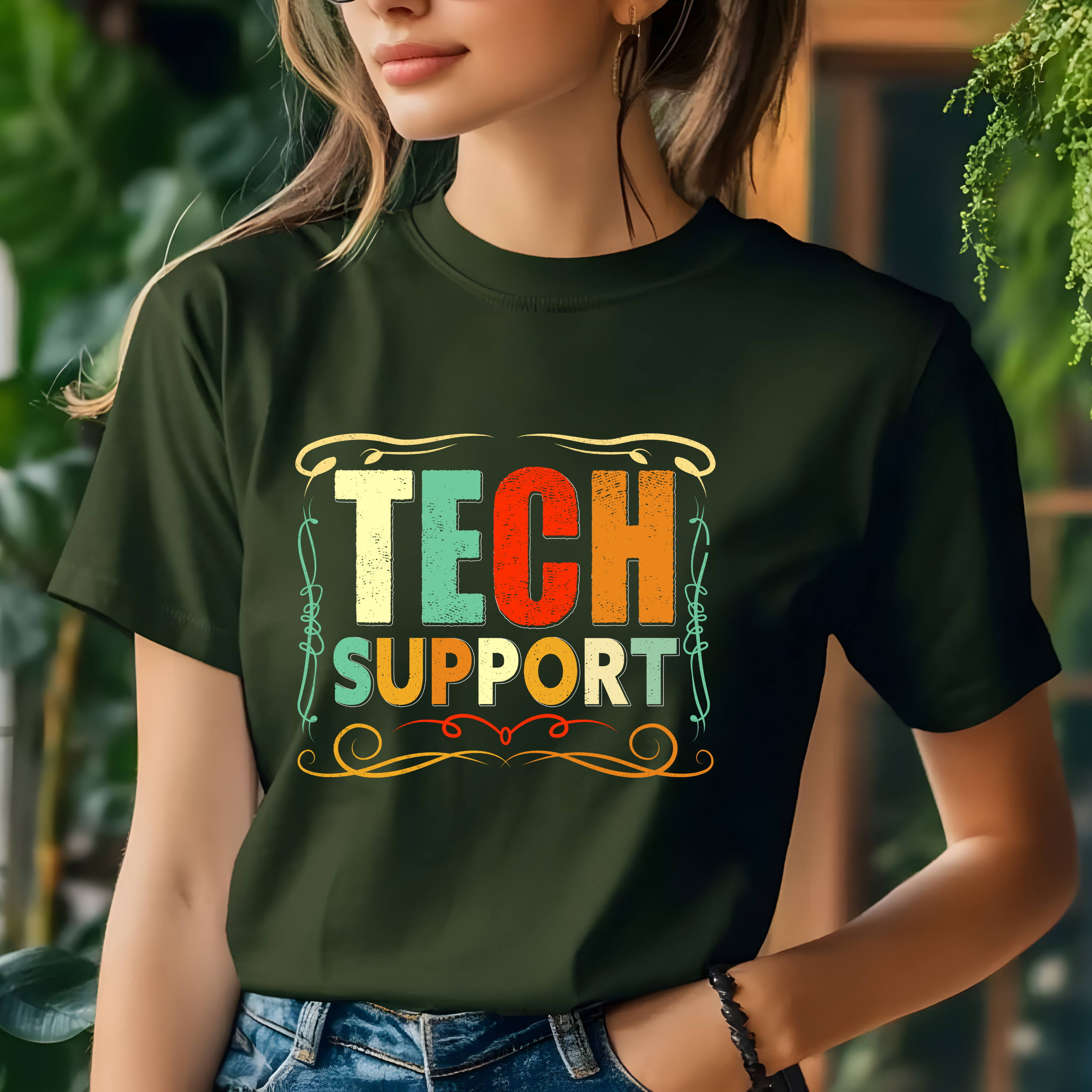 Tech Support T Shirt