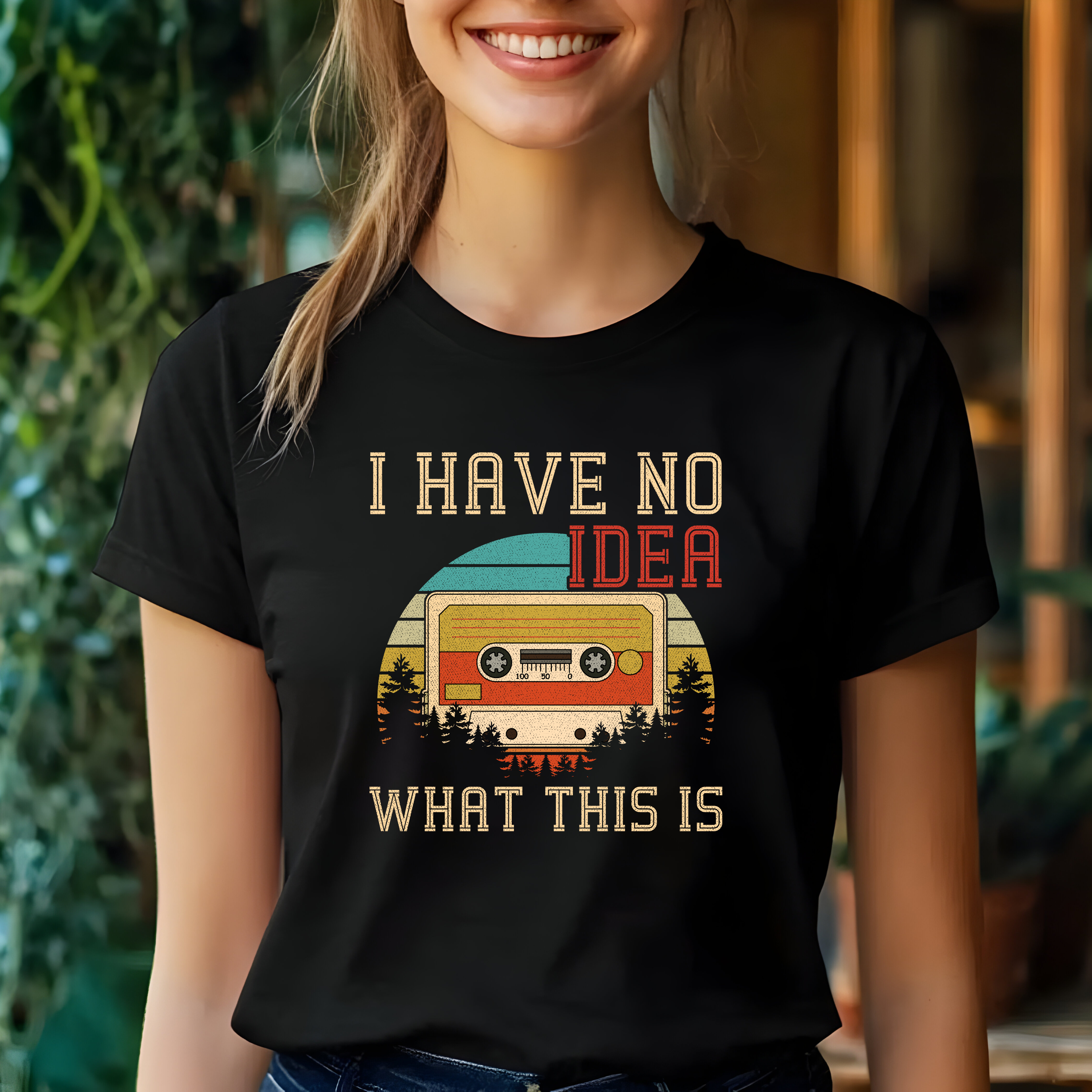 Retro Cassette Vintage T Shirt
