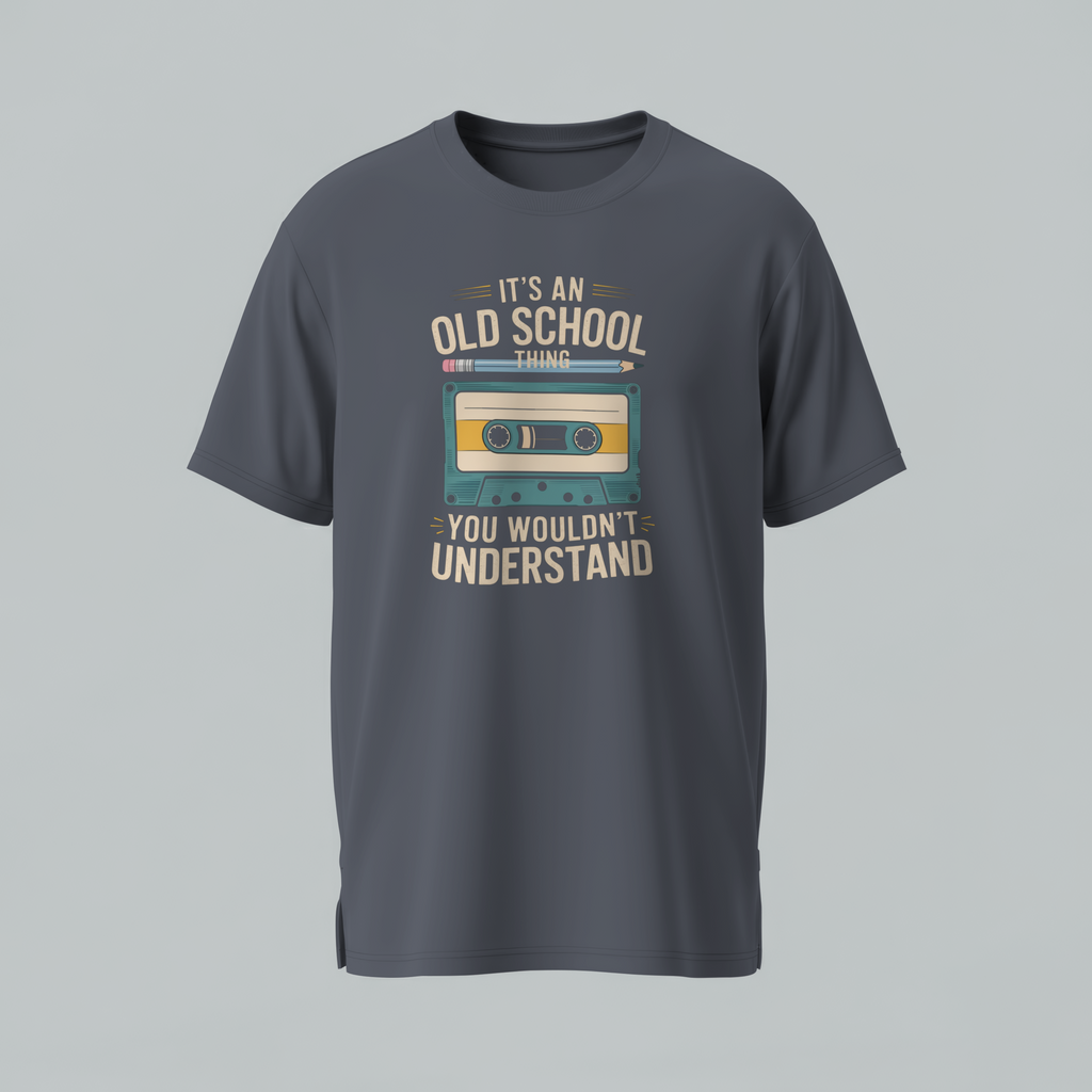 Old School Cassette Retro T-Shirt