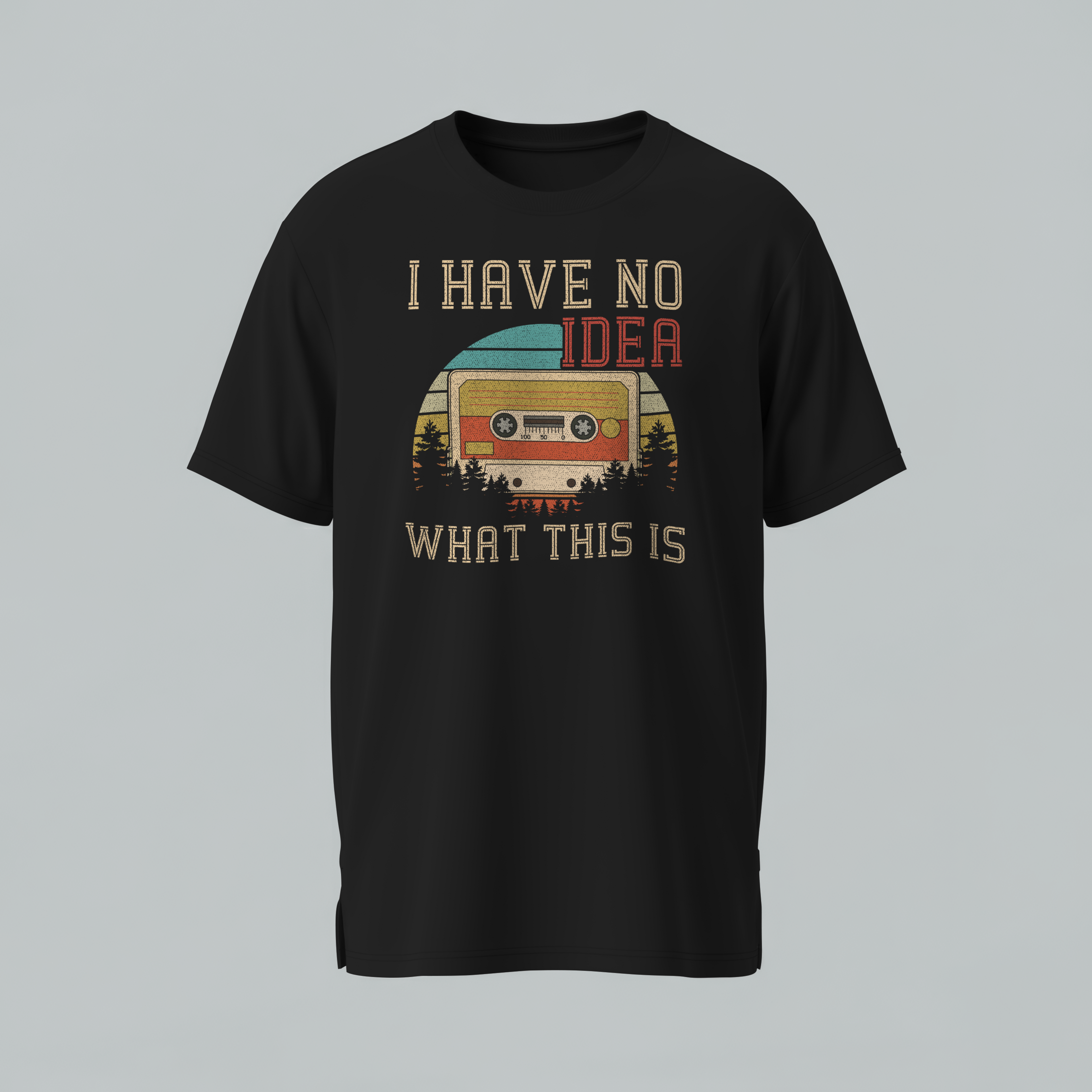 I Have No Idea What This Is Retro Cassette T-Shirt