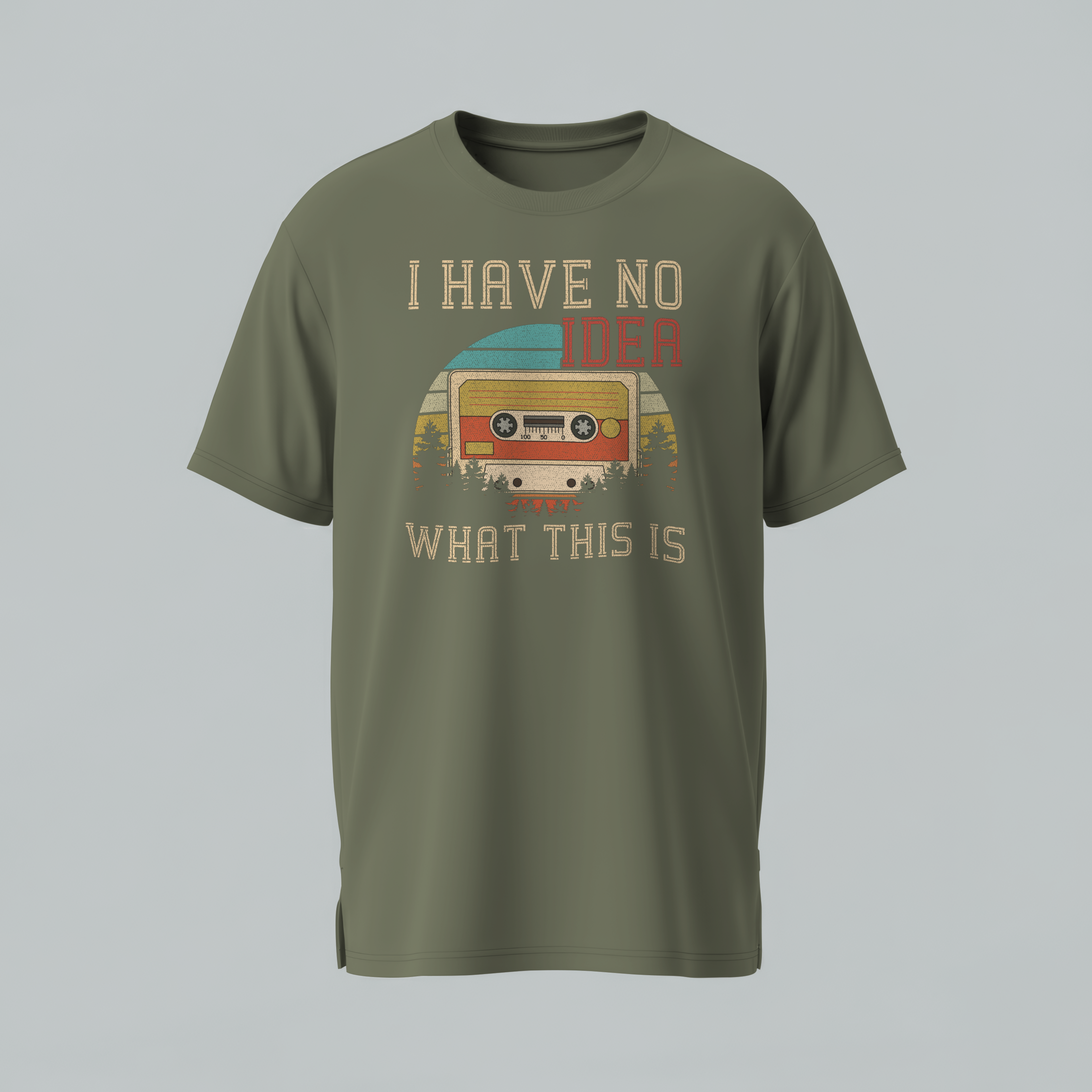 I Have No Idea What This Is Retro Cassette T-Shirt